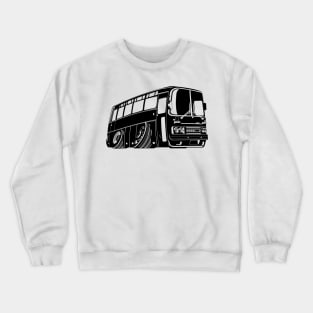 cartoon autobus Crewneck Sweatshirt